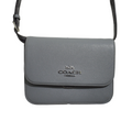 Coach Grey Crossbody Bag with Snake Print