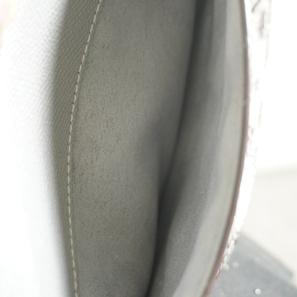 Coach Grey Crossbody Bag with Snake Print