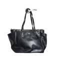 Coach Black Leather Tote Bag