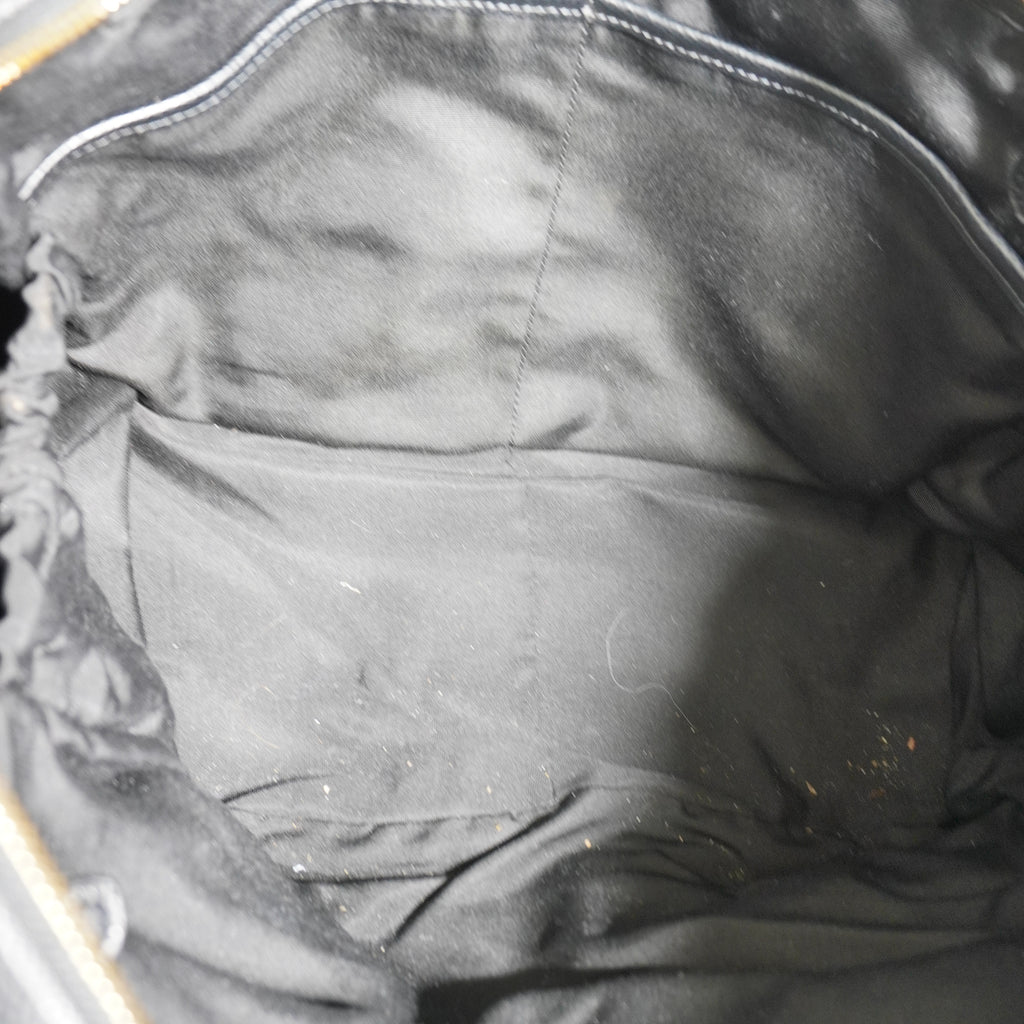 Coach Black Leather Tote Bag