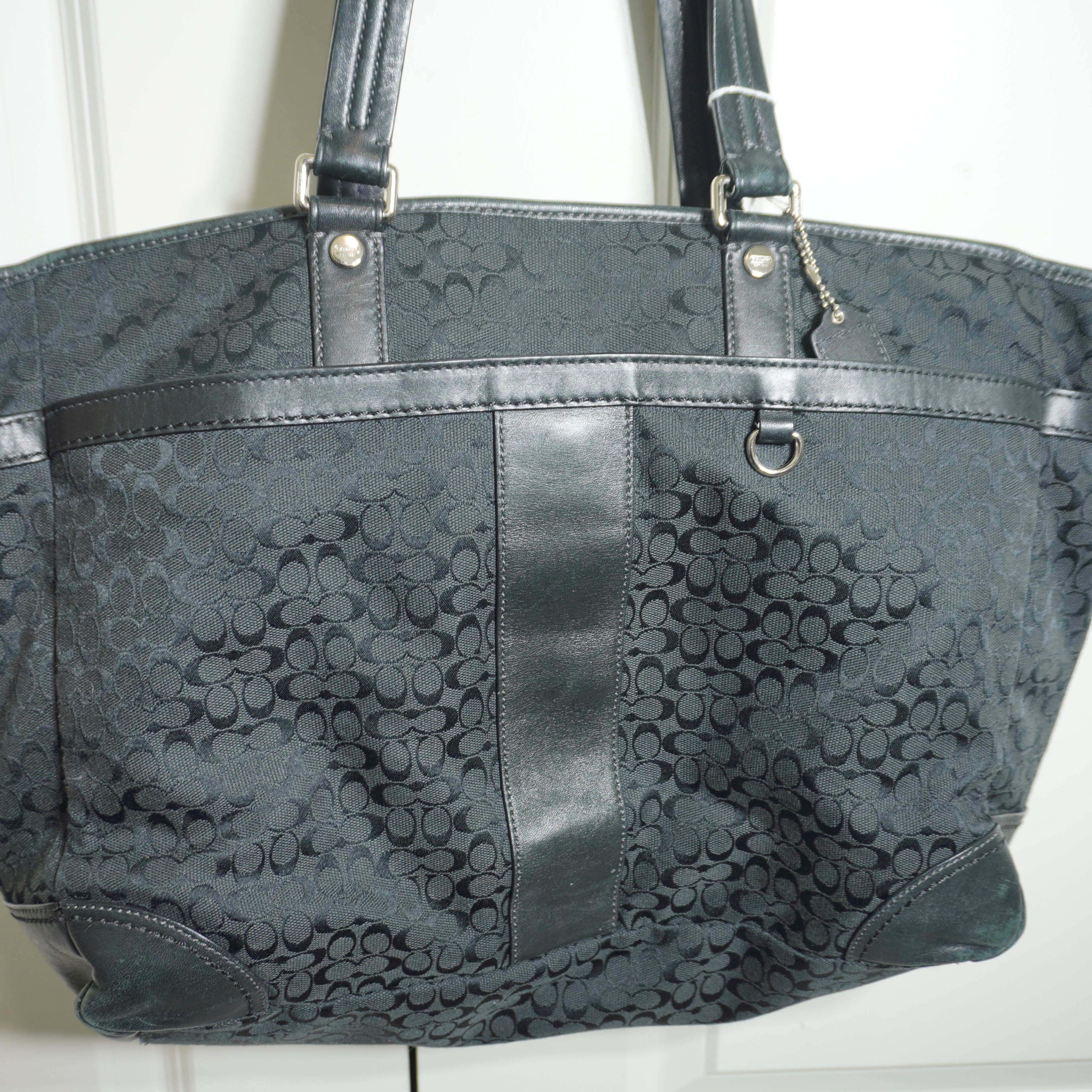 Coach Signature Canvas Tote Bag