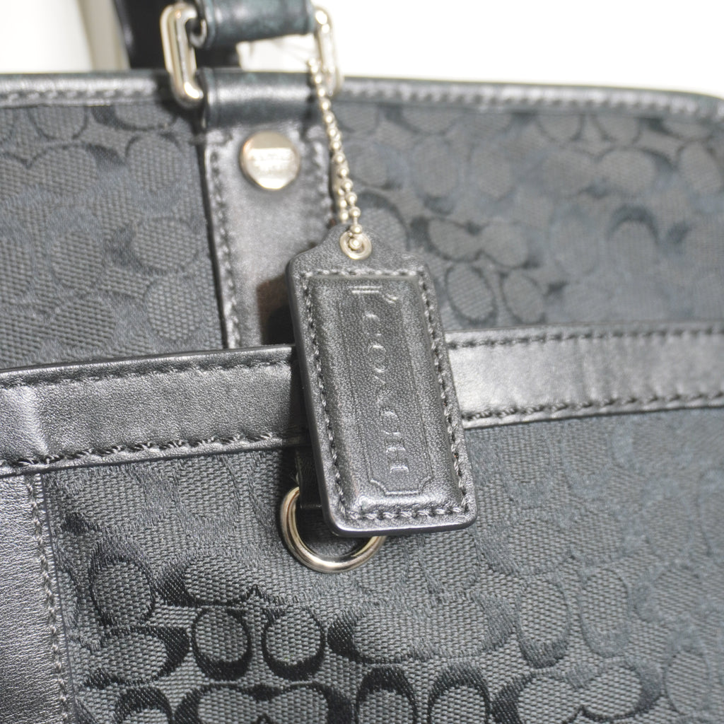 Coach Signature Canvas Tote Bag