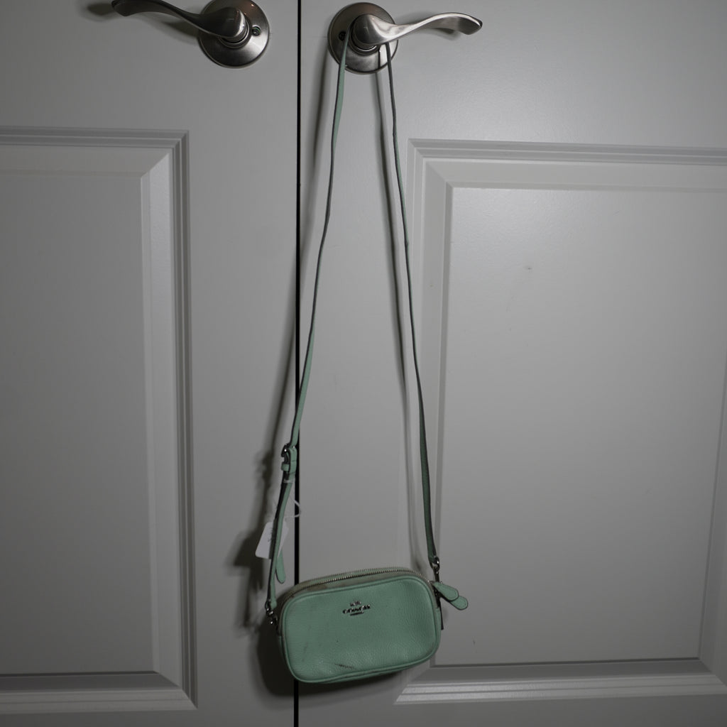 Coach Mint Green Crossbody Bag