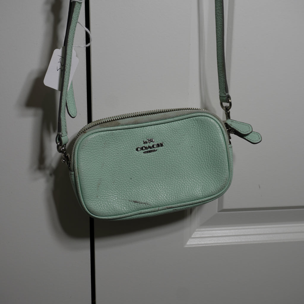 Coach Mint Green Crossbody Bag