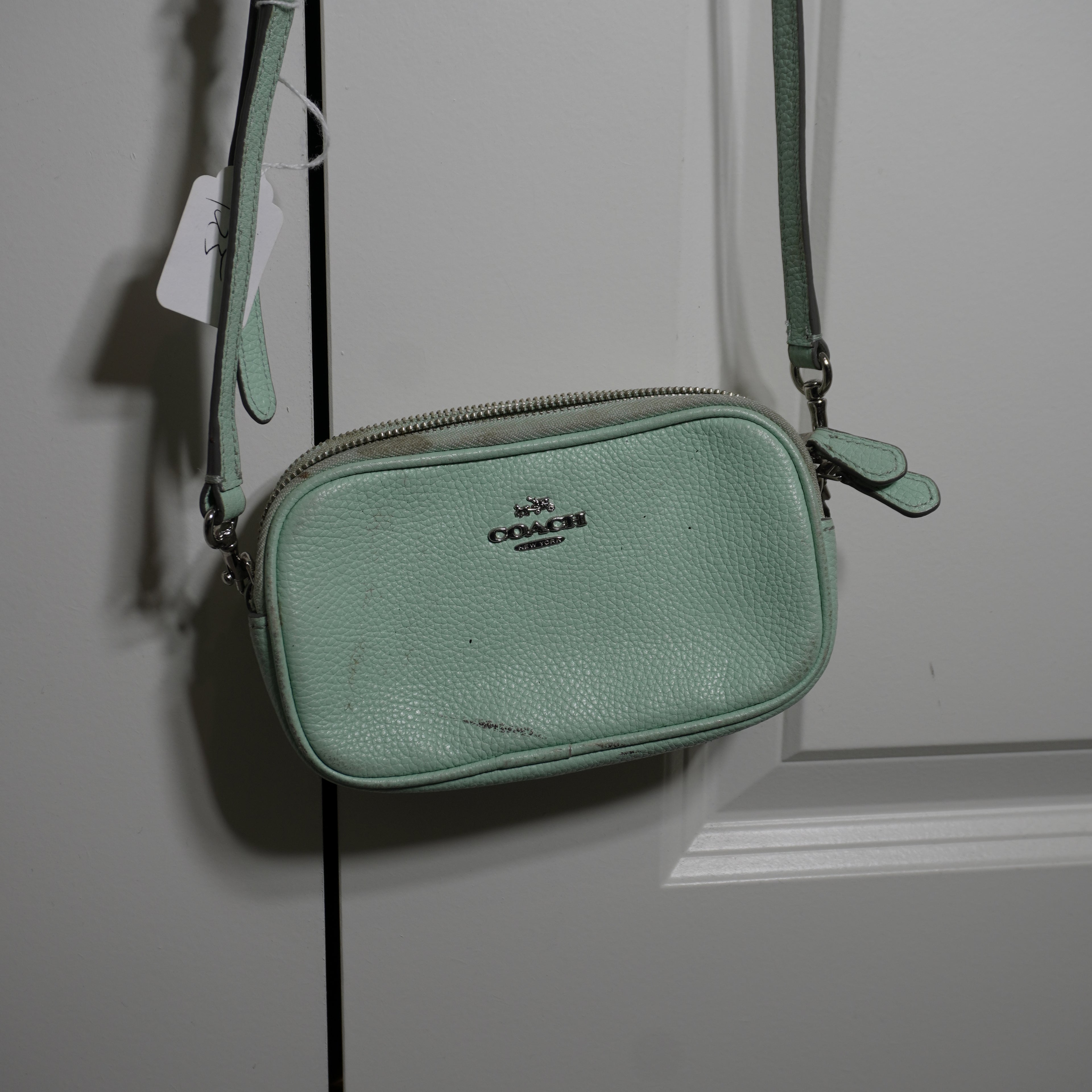 Coach Mint Green Crossbody Bag