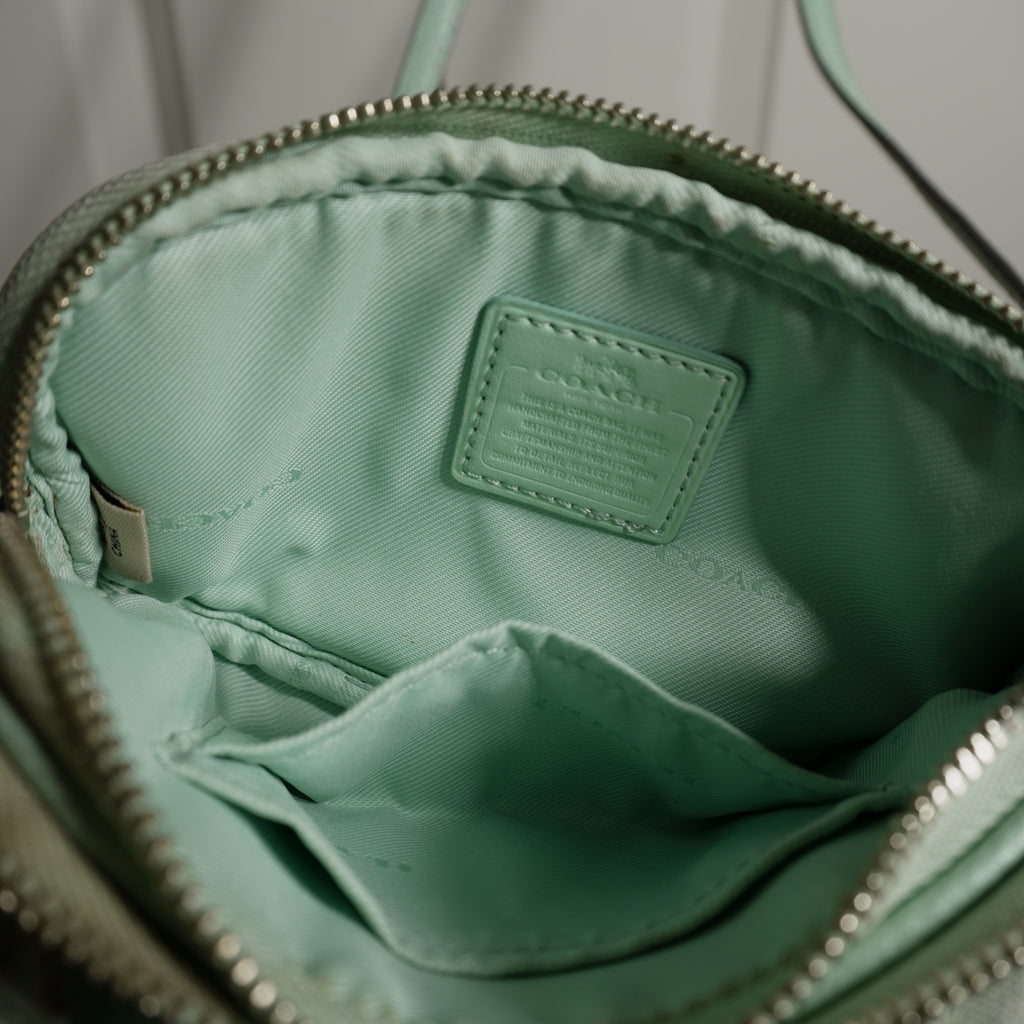 Coach Mint Green Crossbody Bag