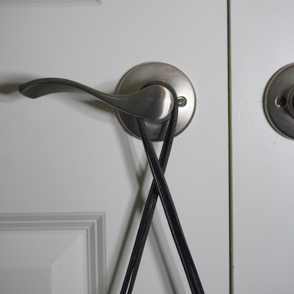 Coach Vintage Black Leather Crossbody Bag