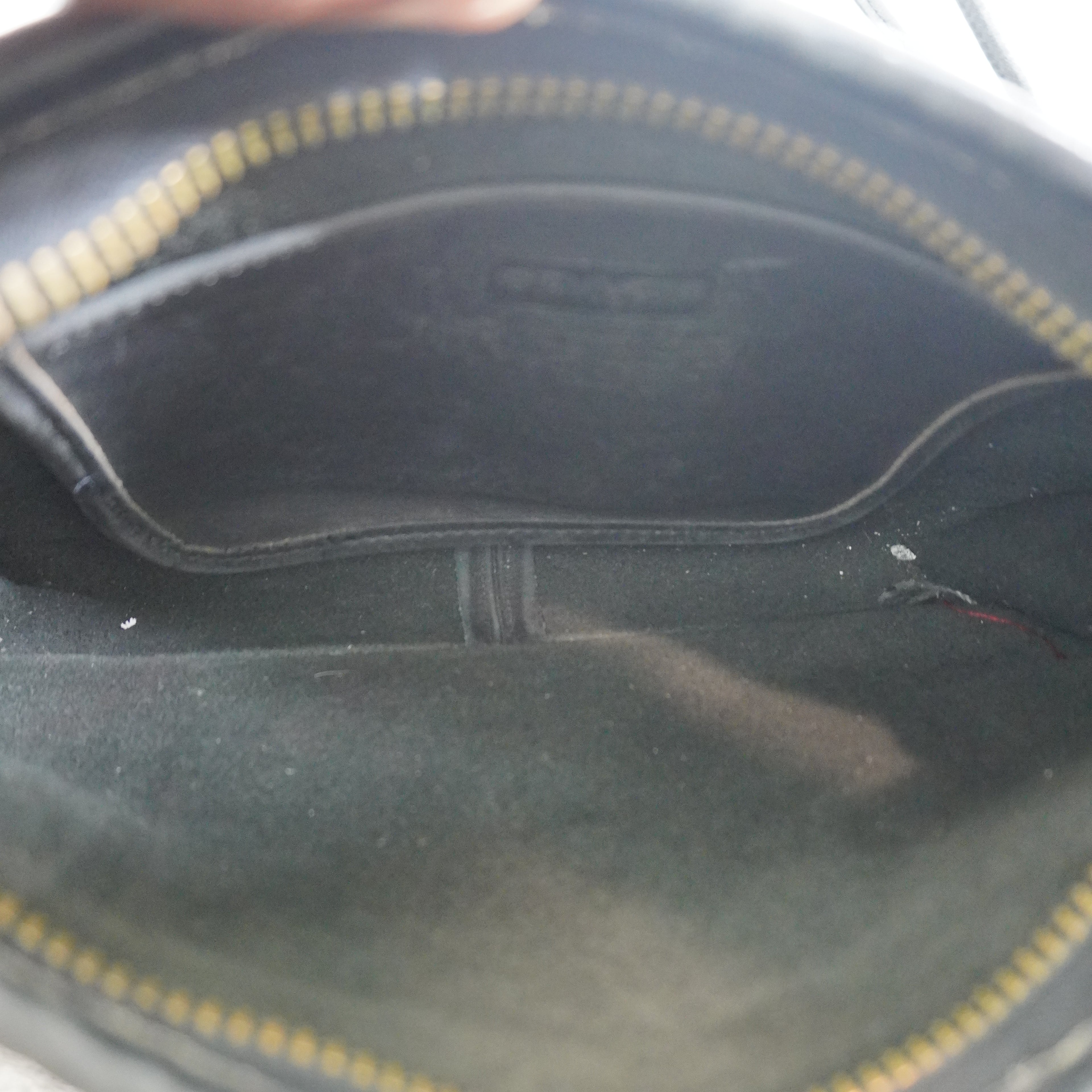 Coach Vintage Black Leather Crossbody Bag