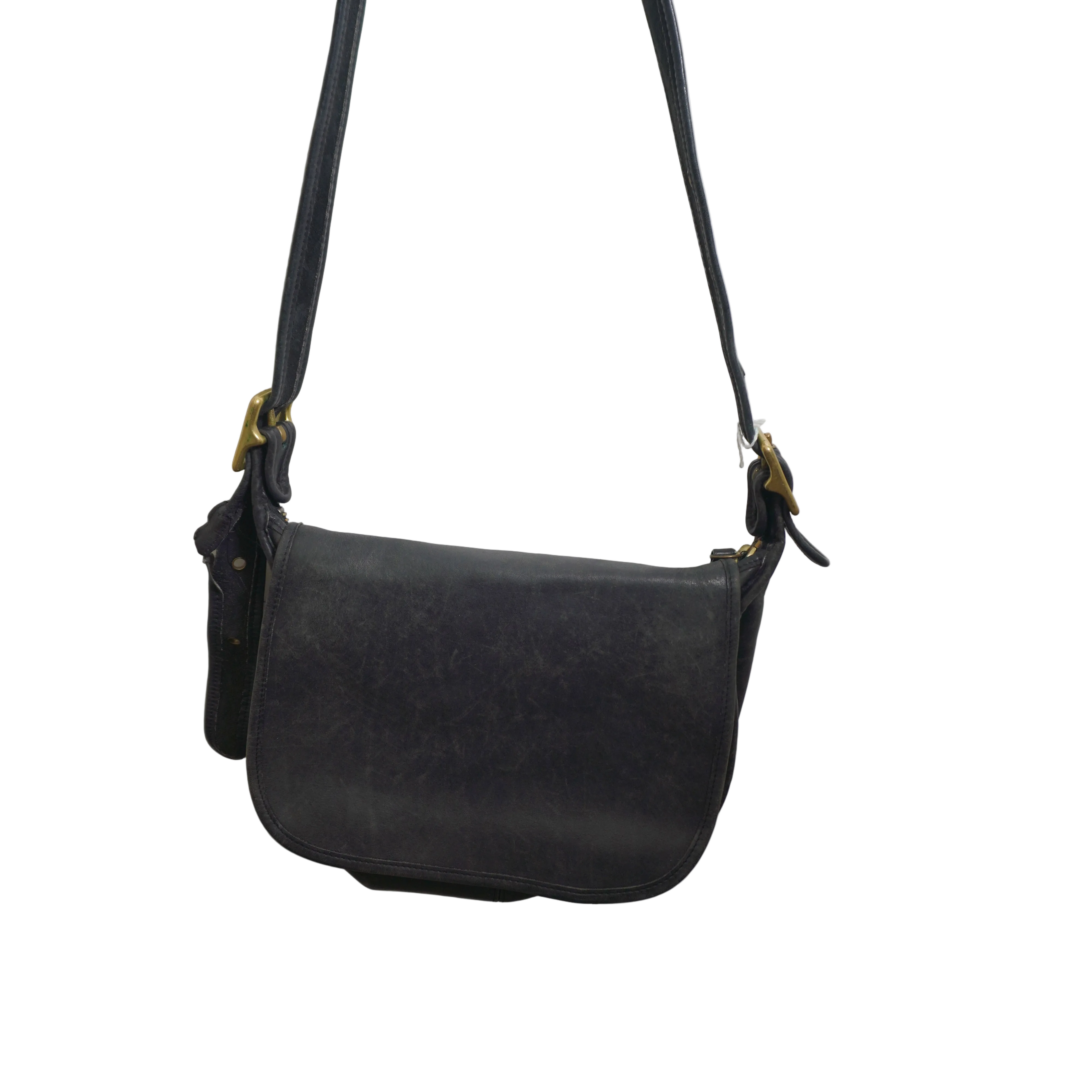 Coach Vintage Black Leather Crossbody