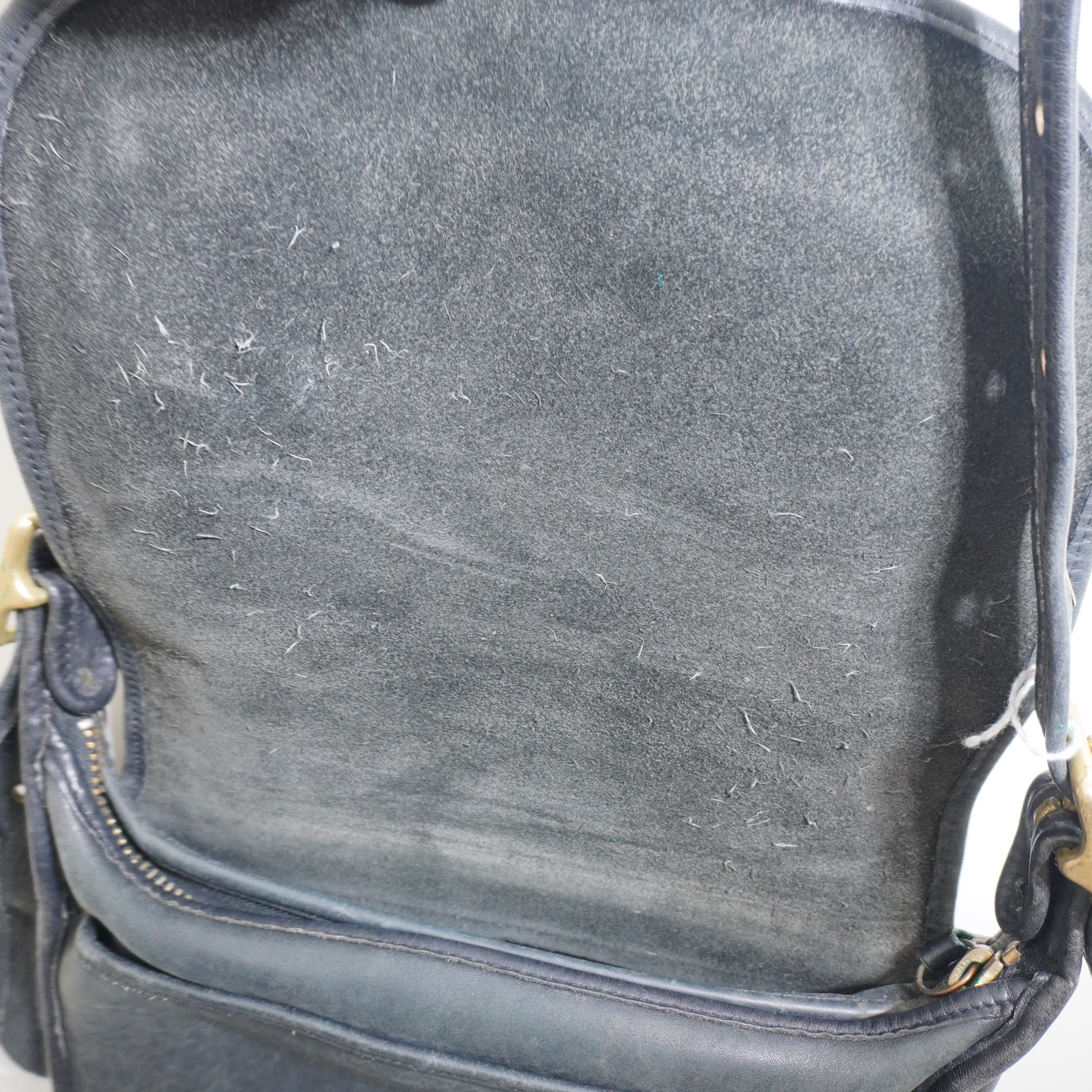 Coach Vintage Black Leather Crossbody