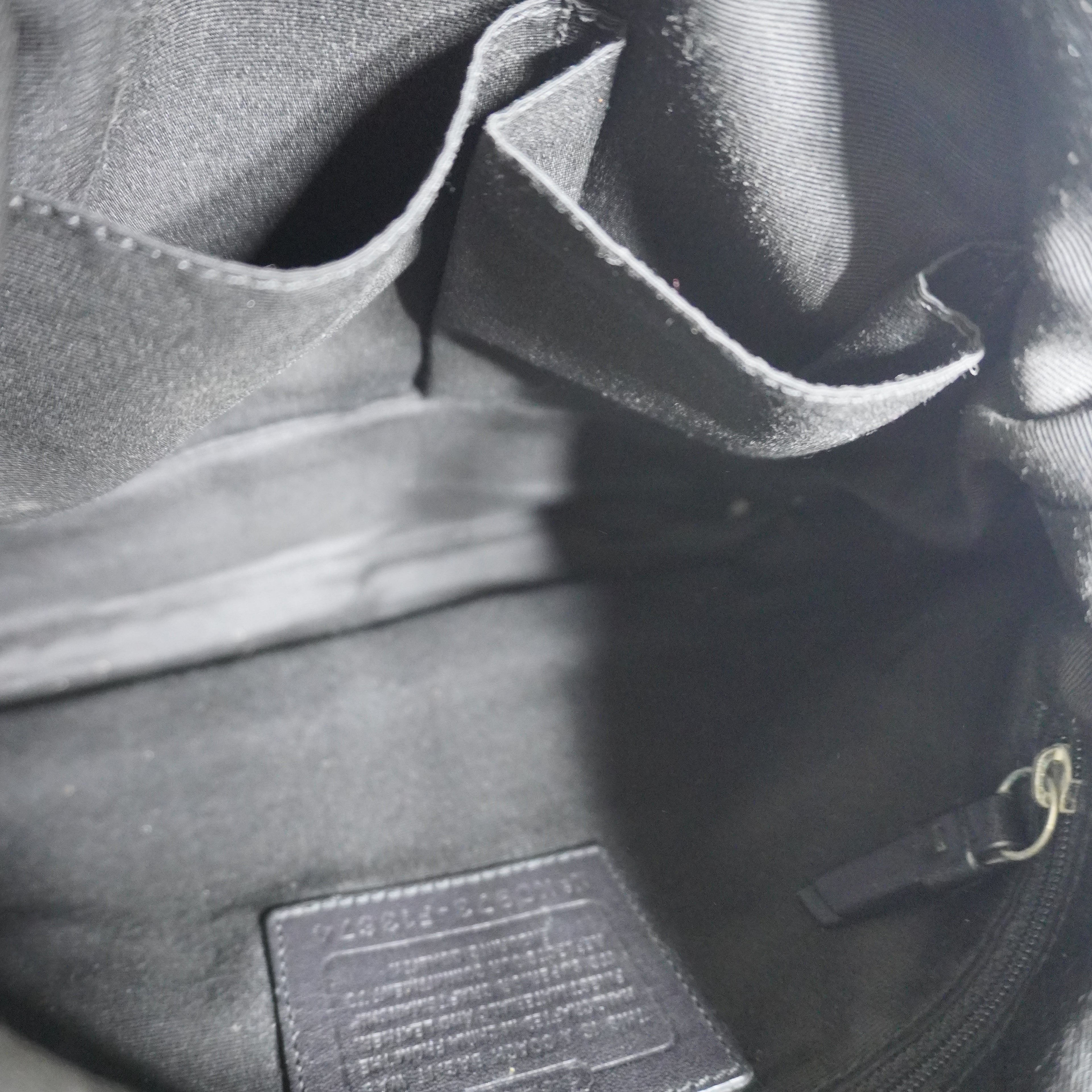 Coach Signature Monogram Shoulder Bag