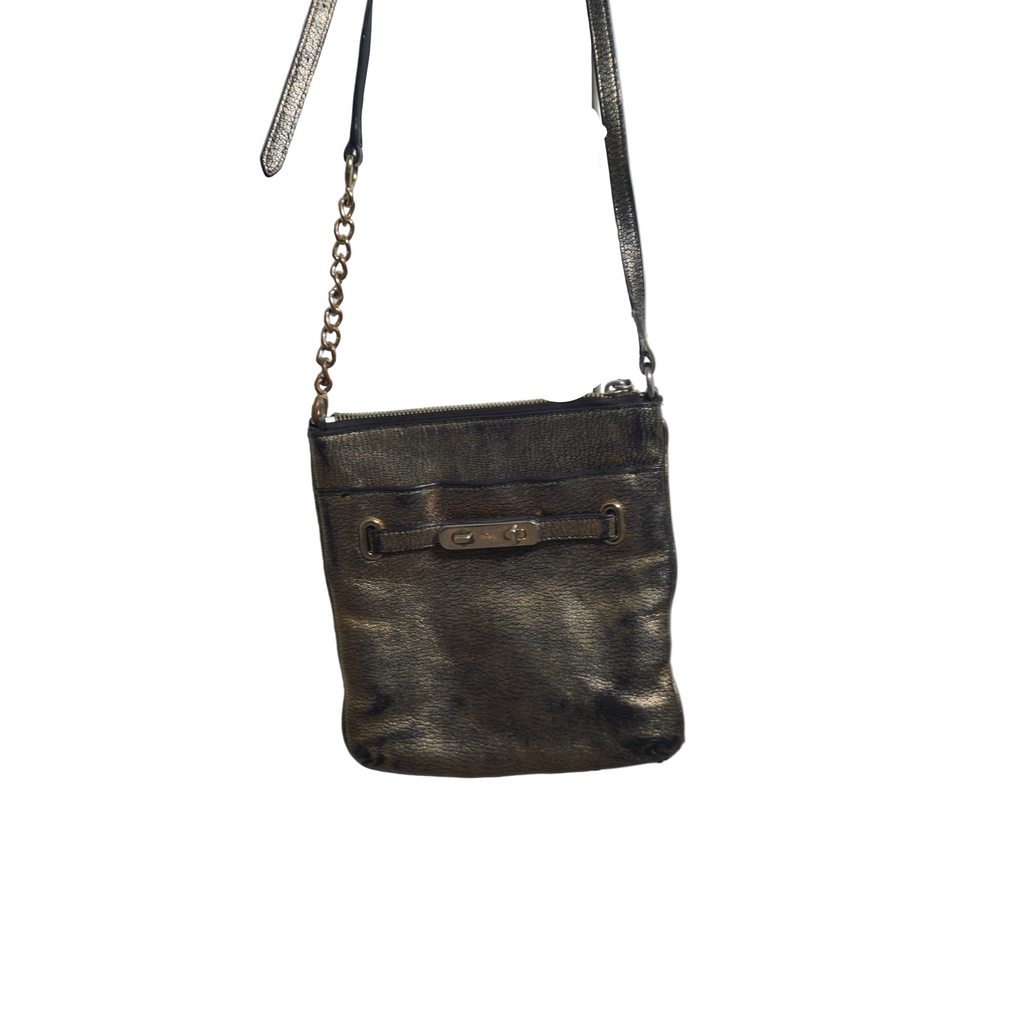 Coach Gold/Black Crossbody Bag