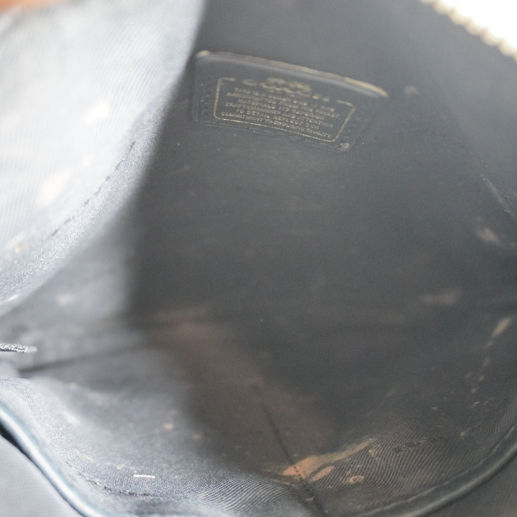 Coach Gold/Black Crossbody Bag