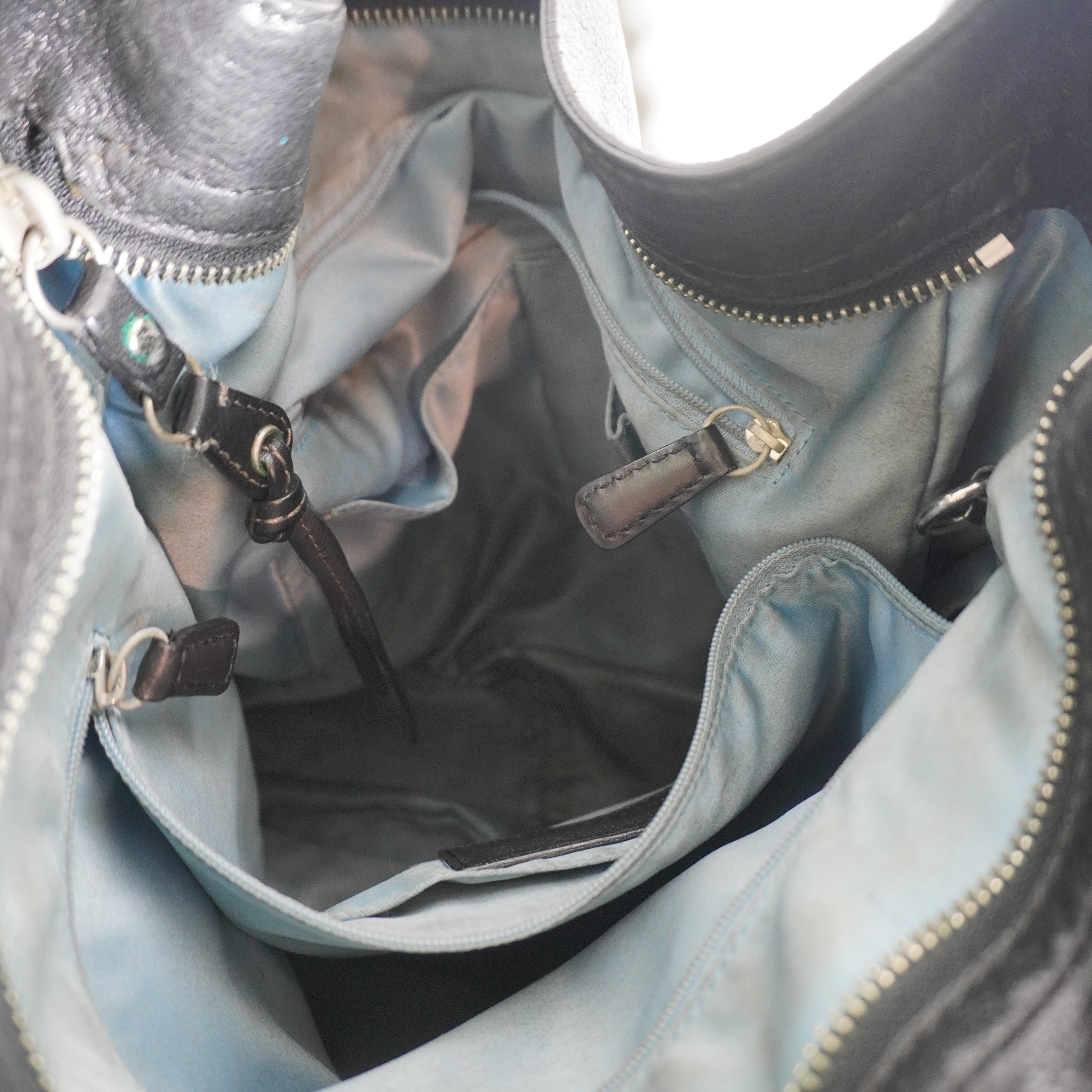 Coach Black Signature Canvas Shoulder Bag